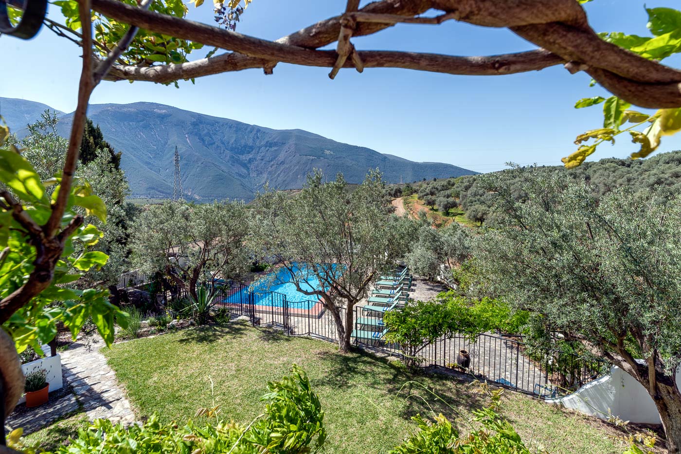 Dormitorio 4 tiene terraza con estas vistas